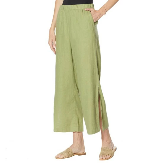 Best Sale 😀 G By Giuliana Pull-On Linen Crop Pant Nectarine 🔥 8 Best Sale 😀 G By Giuliana Pull-On Linen Crop Pant Nectarine 🔥 - Image 6