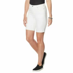 Discount โ๏ธ G By Giuliana Cut-Off Denim Bermuda Short Twilight Wash โ๏ธ