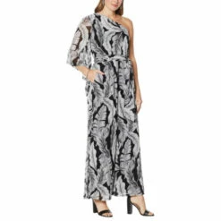 Coupon 🌟 G By Giuliana One-Shoulder Drama Jumpsuit Pink Banana Leaf ✔️ -G by GIULIANA Sales Store unnamed file 2575