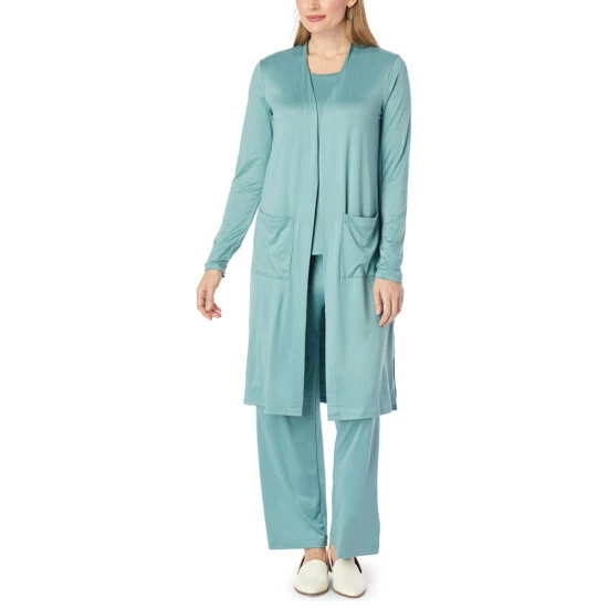 Hot Sale ⭐ G By Giuliana 3-piece Brushed Knit Set Teal 🔥 4 Hot Sale ⭐ G By Giuliana 3-piece Brushed Knit Set Teal 🔥 - Image 2