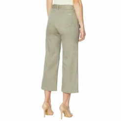 Best Pirce ✨ G By Giuliana Wide-Leg Cropped Jean With Belt Dusty Olive ⭐ -G by GIULIANA Sales Store unnamed file 2630