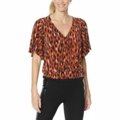Cheap ⭐ G By Giuliana Flutter Sleeve Surplice Top Terra Cotta Leopard 🤩 15 Cheap ⭐ G By Giuliana Flutter Sleeve Surplice Top Terra Cotta Leopard 🤩 -G by GIULIANA Sales Store unnamed file 2637