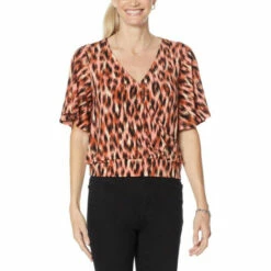 Cheap ⭐ G By Giuliana Flutter Sleeve Surplice Top Terra Cotta Leopard 🤩 21 Cheap ⭐ G By Giuliana Flutter Sleeve Surplice Top Terra Cotta Leopard 🤩 -G by GIULIANA Sales Store unnamed file 2643