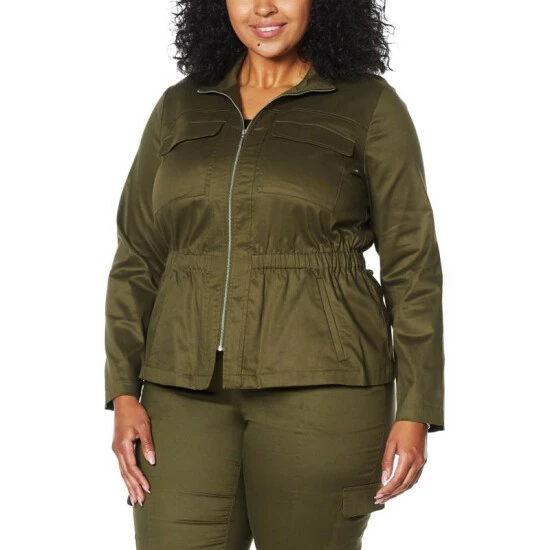 Best reviews of ๐ G By Giuliana Utility Jacket Olive Night ๐ 6 Best reviews of ๐ G By Giuliana Utility Jacket Olive Night ๐ - Image 4