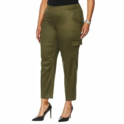 Best Pirce 👍 G By Giuliana Tapered Utility Pant Olive Night 🧨 -G by GIULIANA Sales Store unnamed file 2667