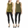 Buy ๐ G By Giuliana 2-pack V-Neck Knit Shell Olive Camo ๐ 2 Buy ๐ G By Giuliana 2-pack V-Neck Knit Shell Olive Camo ๐ -G by GIULIANA Sales Store unnamed file 2669
