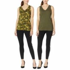 Buy ๐ G By Giuliana 2-pack V-Neck Knit Shell Olive Camo ๐ 11 Buy ๐ G By Giuliana 2-pack V-Neck Knit Shell Olive Camo ๐ -G by GIULIANA Sales Store unnamed file 2673