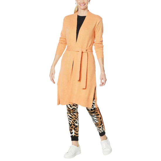 Wholesale 🤩 G By Giuliana Belted Duster Cardigan Bright Pink 🔔 10 Wholesale 🤩 G By Giuliana Belted Duster Cardigan Bright Pink 🔔 - Image 8