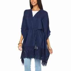 Coupon ✨ G By Giuliana Eyelet Trim Woven Silky Topper Navy 🌟 13 Coupon ✨ G By Giuliana Eyelet Trim Woven Silky Topper Navy 🌟 -G by GIULIANA Sales Store unnamed file 2707