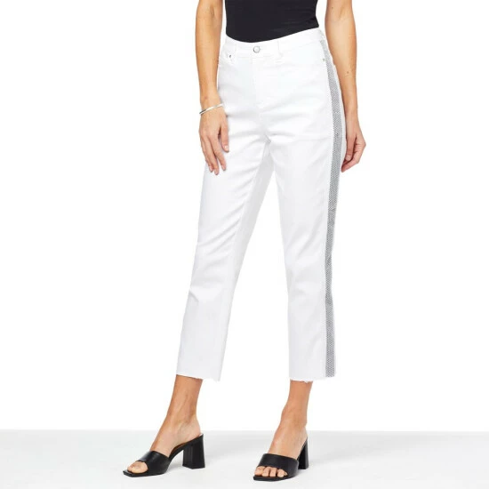 Hot Sale โญ G By Giuliana Denim Straight-Leg Crop Jean Medium Wash ๐ 3 Hot Sale โญ G By Giuliana Denim Straight-Leg Crop Jean Medium Wash ๐