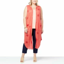 Wholesale 👏 G By Giuliana Sleeveless Printed Hacci Knit Duster Ivory Star 👍 12 Wholesale 👏 G By Giuliana Sleeveless Printed Hacci Knit Duster Ivory Star 👍 -G by GIULIANA Sales Store unnamed file 2752