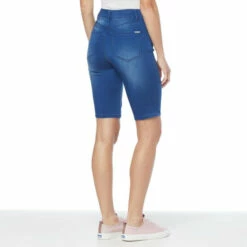 Buy 🎉 G By Giuliana G-Soft Denim Pull-On Bermuda Short Medium Wash 💯 -G by GIULIANA Sales Store unnamed file 2774