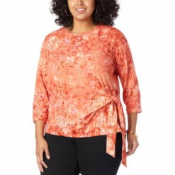 Wholesale ✨ G By Giuliana Brushed Hacci Knit Side-Tie Top Blossom ✔️ -G by GIULIANA Sales Store unnamed file 2834