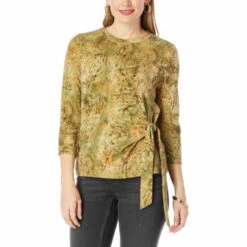 Wholesale ✨ G By Giuliana Brushed Hacci Knit Side-Tie Top Blossom ✔️ -G by GIULIANA Sales Store unnamed file 2835