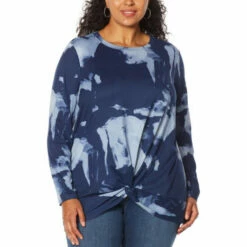 Buy 🔔 G By Giuliana Twist-Front Jersey Knit Top Festive Pink 😍 -G by GIULIANA Sales Store unnamed file 2862