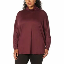 Hot Sale 🥰 G By Giuliana LounGy Brushed Knit Turtleneck Tunic Mauve Wine ❤️ 14 Hot Sale 🥰 G By Giuliana LounGy Brushed Knit Turtleneck Tunic Mauve Wine ❤️ -G by GIULIANA Sales Store unnamed file 2866