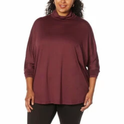 Hot Sale 🥰 G By Giuliana LounGy Brushed Knit Turtleneck Tunic Mauve Wine ❤️ 19 Hot Sale 🥰 G By Giuliana LounGy Brushed Knit Turtleneck Tunic Mauve Wine ❤️ -G by GIULIANA Sales Store unnamed file 2871