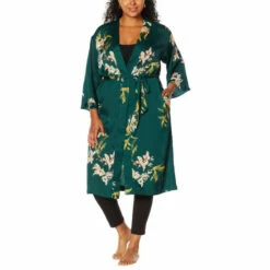 Cheapest 🥰 G By Giuliana Black Label Satin Robe Topper Black Floral 🎉 12 Cheapest 🥰 G By Giuliana Black Label Satin Robe Topper Black Floral 🎉 -G by GIULIANA Sales Store unnamed file 2877