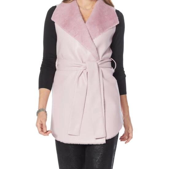 Best Pirce 😍 G By Giuliana Black Label Reversible Vest Lilac Ice ❤️ 4 Best Pirce 😍 G By Giuliana Black Label Reversible Vest Lilac Ice ❤️ - Image 2