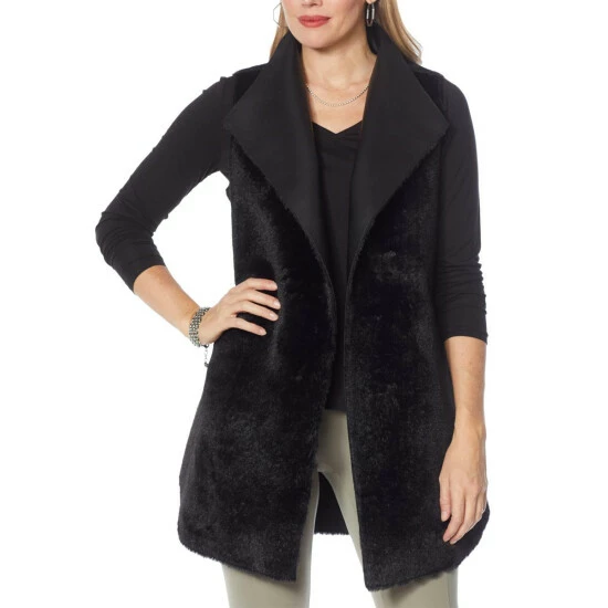 Best Pirce 😍 G By Giuliana Black Label Reversible Vest Lilac Ice ❤️ 6 Best Pirce 😍 G By Giuliana Black Label Reversible Vest Lilac Ice ❤️ - Image 4