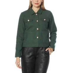 Best reviews of 🤩 G By Giuliana Boxy Twill Jacket Thyme ✨ -G by GIULIANA Sales Store unnamed file 2920