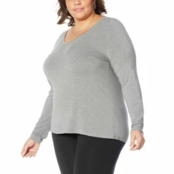 Brand new 😉 G By Giuliana 2-pack EcoLuxe Jersey Knit Long-Sleeve Tees Heather Gray/seafoam 💯 -G by GIULIANA Sales Store unnamed file 2949