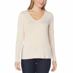 Brand new 😉 G By Giuliana 2-pack EcoLuxe Jersey Knit Long-Sleeve Tees Heather Gray/seafoam 💯 -G by GIULIANA Sales Store unnamed file 2954