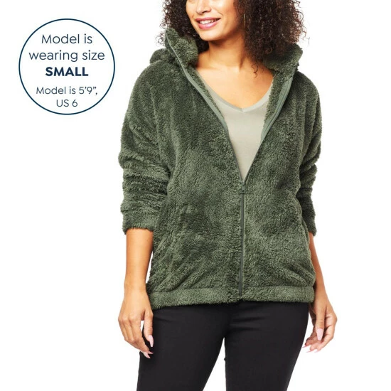 Top 10 ✔️ "As Is" G By Giuliana The Cloud Zip Front Hooded Jacket Indigo Tie Dye 👏 4 Top 10 ✔️ "As Is" G By Giuliana The Cloud Zip Front Hooded Jacket Indigo Tie Dye 👏 - Image 2