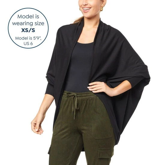 Brand new ๐ G By Giuliana Brushed Hacci Knit Cocoon Cardigan Maple Floral ๐ 6 Brand new ๐ G By Giuliana Brushed Hacci Knit Cocoon Cardigan Maple Floral ๐ - Image 4