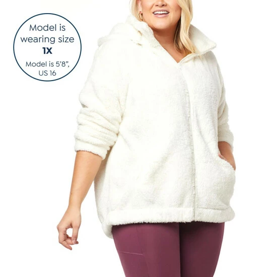 Top 10 ✔️ "As Is" G By Giuliana The Cloud Zip Front Hooded Jacket Indigo Tie Dye 👏 16 Top 10 ✔️ "As Is" G By Giuliana The Cloud Zip Front Hooded Jacket Indigo Tie Dye 👏 - Image 14