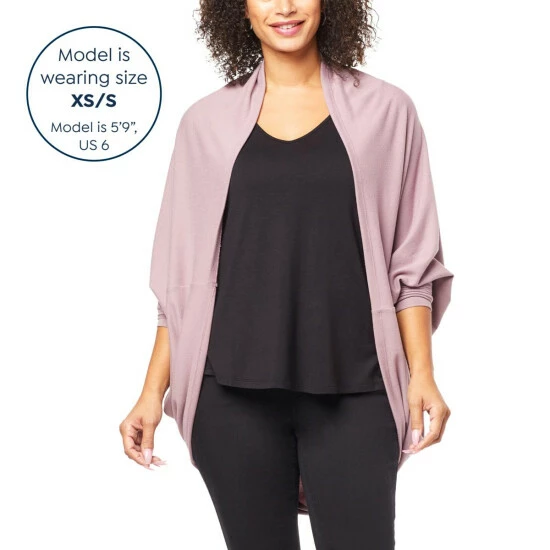 Brand new ๐ G By Giuliana Brushed Hacci Knit Cocoon Cardigan Maple Floral ๐ 9 Brand new ๐ G By Giuliana Brushed Hacci Knit Cocoon Cardigan Maple Floral ๐ - Image 7