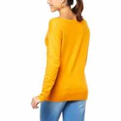 New ๐ "As Is" G By Giuliana On/Off-Shoulder Ribbed-Trim Knit Pullover Sunflower ๐ 23 New ๐ "As Is" G By Giuliana On/Off-Shoulder Ribbed-Trim Knit Pullover Sunflower ๐ -G by GIULIANA Sales Store unnamed file 3040