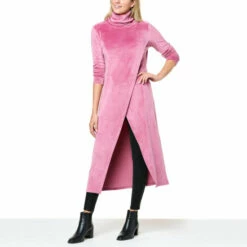 Flash Sale 😍 "As Is" G By Giuliana Black Label Velour Cross Front Maxi Top 😉 -G by GIULIANA Sales Store unnamed file 3057