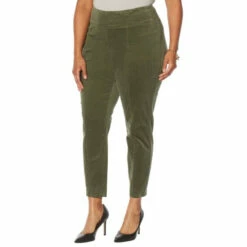 Flash Sale 🧨 G By Giuliana Corduroy Pull-On Skinny Pant Thyme 🧨 -G by GIULIANA Sales Store unnamed file 310