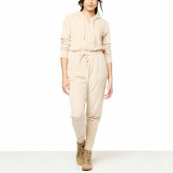 Best Sale ✔️ "As Is" G By Giuliana LounGy Velour Hooded Jogger Jumpsuit Black 🤩 -G by GIULIANA Sales Store unnamed file 3101