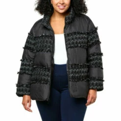 Flash Sale 🔔 "As Is" G By Giuliana Black Label Tweed Detail Puffer 🧥 Coat 🔔 21 Flash Sale 🔔 "As Is" G By Giuliana Black Label Tweed Detail Puffer 🧥 Coat 🔔 -G by GIULIANA Sales Store unnamed file 3111