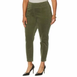 Flash Sale 🧨 G By Giuliana Corduroy Pull-On Skinny Pant Thyme 🧨 -G by GIULIANA Sales Store unnamed file 314