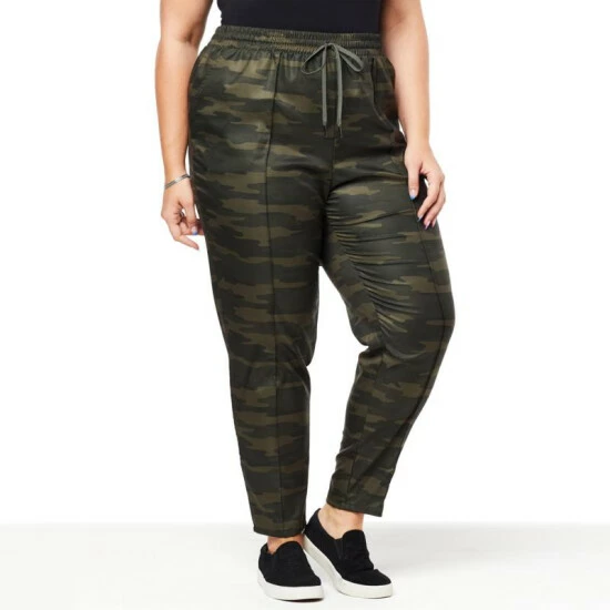 Flash Sale 🌟 "As Is" G By Giuliana Techy Twill Tapered Ankle Pant Dark Forest Camo ✨ 7 Flash Sale 🌟 "As Is" G By Giuliana Techy Twill Tapered Ankle Pant Dark Forest Camo ✨ - Image 5