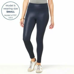 Best deal 🎉 "As Is" G By Giuliana Fleece-Backed Pebble Faux Leather Legging Navy 👏 21 Best deal 🎉 "As Is" G By Giuliana Fleece-Backed Pebble Faux Leather Legging Navy 👏 -G by GIULIANA Sales Store unnamed file 3172