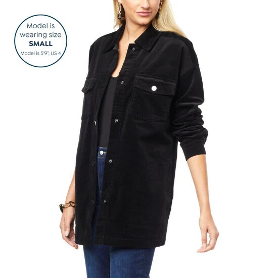 Cheap 🔔 "As Is" G By Giuliana Corduroy Shacket Cappuccino ✨ 5 Cheap 🔔 "As Is" G By Giuliana Corduroy Shacket Cappuccino ✨ - Image 3