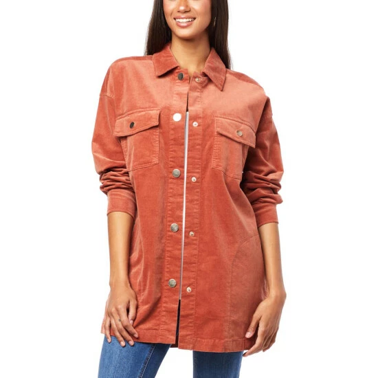 Cheap 🔔 "As Is" G By Giuliana Corduroy Shacket Cappuccino ✨ 8 Cheap 🔔 "As Is" G By Giuliana Corduroy Shacket Cappuccino ✨ - Image 6