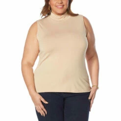 Wholesale 🎉 "As Is" G By Giuliana 2-pack EcoLuxe Jersey Knit Mock-Neck Tanks ⌛ -G by GIULIANA Sales Store unnamed file 3268