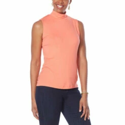 Wholesale 🎉 "As Is" G By Giuliana 2-pack EcoLuxe Jersey Knit Mock-Neck Tanks ⌛ -G by GIULIANA Sales Store unnamed file 3274