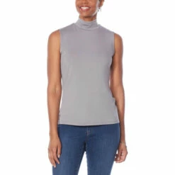 Wholesale 🎉 "As Is" G By Giuliana 2-pack EcoLuxe Jersey Knit Mock-Neck Tanks ⌛ -G by GIULIANA Sales Store unnamed file 3276