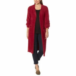 Flash Sale ✔️ "As Is" G By Giuliana Eyelash Duster Cardigan Beet Red ✔️ 16 Flash Sale ✔️ "As Is" G By Giuliana Eyelash Duster Cardigan Beet Red ✔️ -G by GIULIANA Sales Store unnamed file 3285