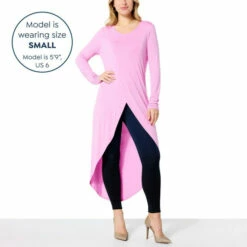 Best Sale 🤩 G By Giuliana Black Label EcoLuxe Tulip Hem Drama Top 👏 -G by GIULIANA Sales Store unnamed file 33