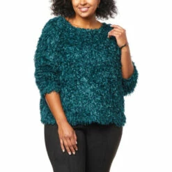 Brand new ✨ "As Is" G By Giuliana Black Label Feather Top 🥰 -G by GIULIANA Sales Store unnamed file 3314