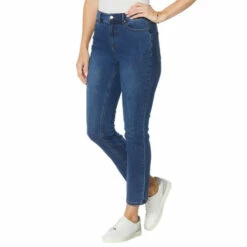 Best deal ✨ "As Is" G By Giuliana Vintage Straight-Leg Jean Twilight Wash 😀
