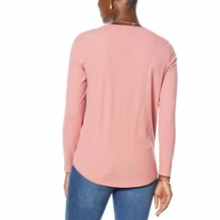 Promo ✔️ G By Giuliana Drawstring Front Ribbed Knit Top ⭐ -G by GIULIANA Sales Store unnamed file 3345