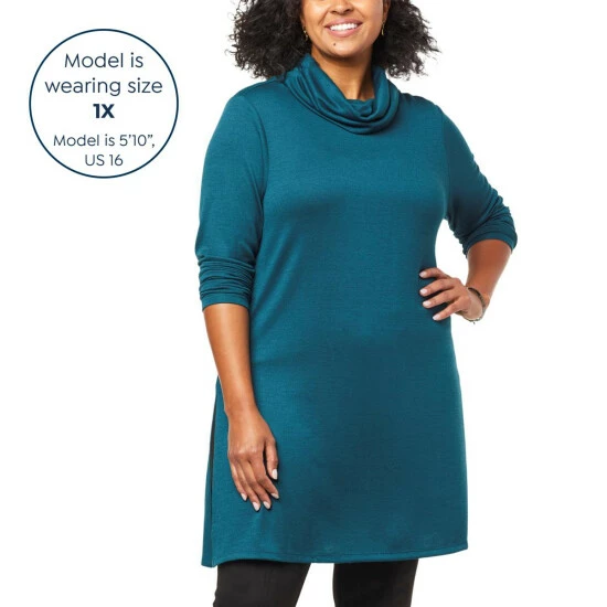 Promo π "As Is" G By Giuliana Hacci Knit Turtleneck Tunic Black π 9 Promo π "As Is" G By Giuliana Hacci Knit Turtleneck Tunic Black π - Image 7